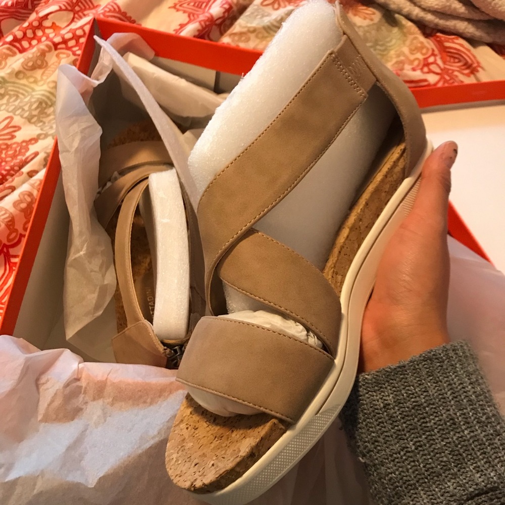 Sold! Adrienne Vittandini Sport Cheer Wedges
